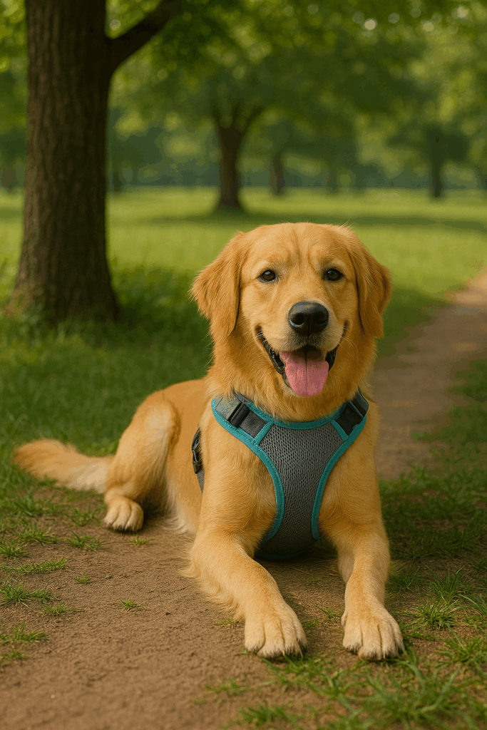harnais rafraichissant chien